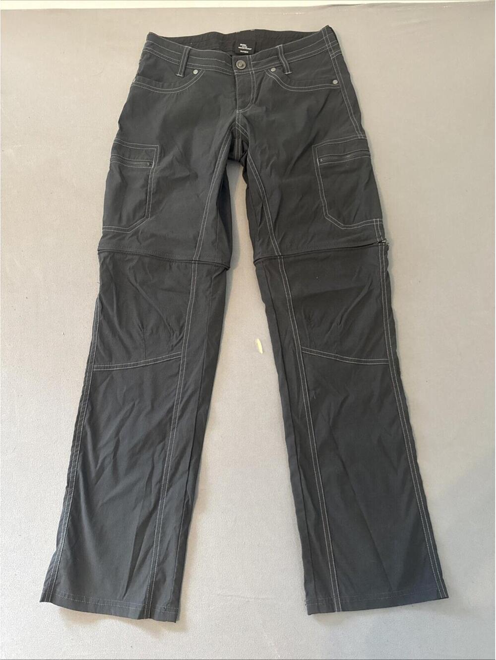 Kuhl Women’s 17S Cargo Roll-up Khaki Pants Sz 2 Regular Outdoor Hiking